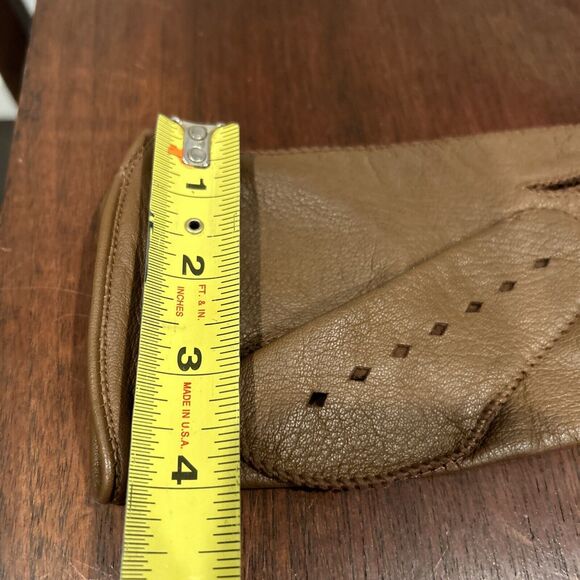 Vintage ‘Chesterton’ by Superb Medium Brown Leather Gloves - Picture 7 of 7